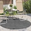 vidaXL Area Rugs Round Anthracite &Oslash; 200 CM