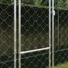 vidaXL Dog Cage with Roof Silver 800 x 200 x 256 cm Steel and PE