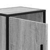 vidaXL Bedside Cabinets 2 pcs Grey Sonoma 40x31x50 cm Engineered Wood and Metal