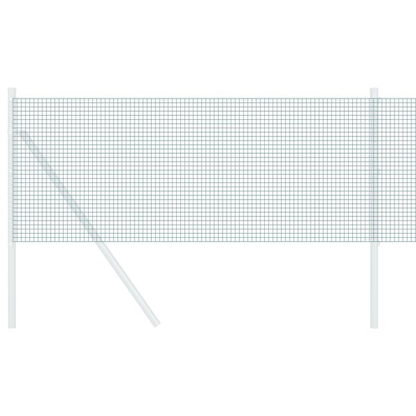 vidaXL Welded Wire Fence Green 0.6 x 100 m Steel