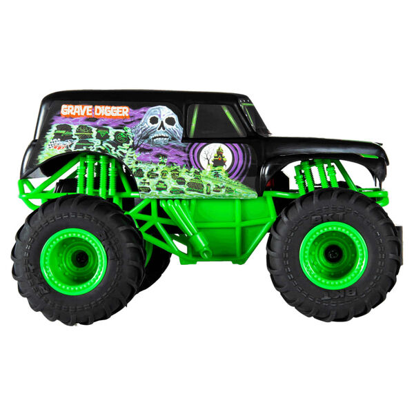Monster Jam Truck Grave Digger with RC 1:24