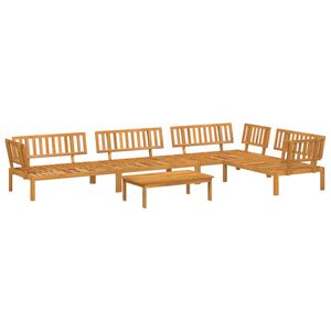 vidaXL 5 Piece Garden Pallet Sofa Set Solid Wood Acacia