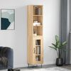 vidaXL Highboard Sonoma Oak 34.5x34x180 cm Engineered Wood