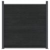 vidaXL Fence Panel Grey 1045x186 cm WPC