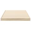 vidaXL Floor Bed Frame Sonoma 100 x 200 cm Engineered Wood