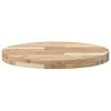 vidaXL Table Top Round &Oslash;50x4 cm Solid Wood Acacia