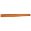vidaXL Garden Raised Bed Rusty 600x80x45 cm Corten Steel