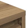 vidaXL Shoe Cabinet Artisan Oak 29.5x34x76 cm Engineered Wood