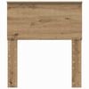 vidaXL Headboard with Headboard Artisan Oak 75 cm Engineered wood