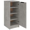 vidaXL Shoe Cabinet Concrete Grey 30x35x70 cm Engineered Wood