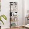 vidaXL Bookshelf Sonoma oak 60 x 24 x 168 cm Engineered wood