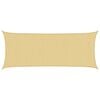 vidaXL Sun Shade Sail Sand 5x2 m 100% Polyester Oxford