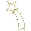 vidaXL Christmas Lights Shooting Star Silhouette 80 LEDs Warm White