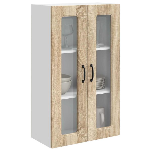 vidaXL Kitchen Cabinet with Storage Kalmar Sonoma Oak 60 x 31 x 100 cm