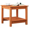 vidaXL Coffee Table Wax brown 50 x 50 x 45 cm Solid pine wood