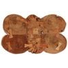 vidaXL Log Bar Table 90x54x105 cm Solid Wood Acacia