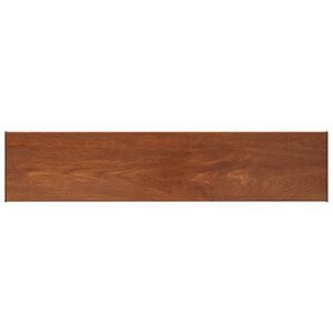 vidaXL Window Sill Brown wood 120 x 35 x 4.5 cm PVC