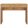 vidaXL Console Table 100x35x75 cm Solid Teak Wood