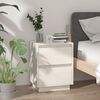 vidaXL Bedside Cabinets 2 pcs White 40x35x50 cm Solid Wood Pine