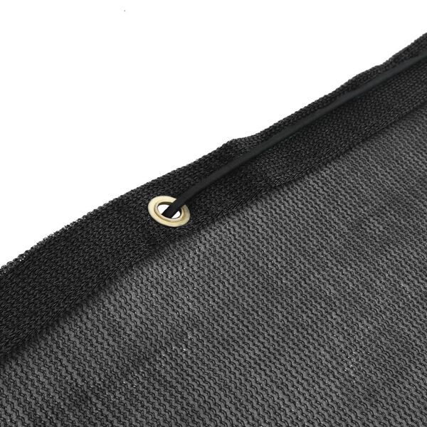 vidaXL Container Net HDPE 3.5x6 m Black