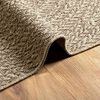 vidaXL Rug ZIZUR Beige 60x110 cm Jute Look Indoor and Outdoor