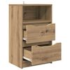 vidaXL Bedside Tables with Drawer 2 pcs Artisan Oak 40 x 30 x 467 cm