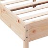vidaXL Bed Frame without Mattress 140x190 cm Solid Wood Pine