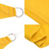 vidaXL Sunshade Sail 160 g/m² Square Yellow 7x7 m HDPE