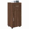 vidaXL Bathroom Cabinet Set TULUM Brown Oak 37 x 31.5 x 82 cm