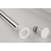 RIDDER Telescopic Shower Curtain Rod 110-245 cm Chrome 55300