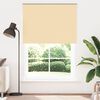 vidaXL Roller Blind Blackout Beige 150x230 cm Fabric Width 146.6 cm Polyester