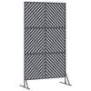 vidaXL Privacy Screen Anthracite 100 x 50 x 180 cm Steel
