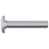 vidaXL Lock Screw Plain 2 pcs Silver M6 x 30 mm Steel