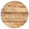 vidaXL Tabletop | Natural wood | Solid mango wood | 80 cm across | Durable