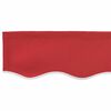vidaXL Awning Replacement Fabric Red 580 x 345 cm Polyester