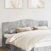 vidaXL Headboard Concrete Grey 200 cm Engineered wood
