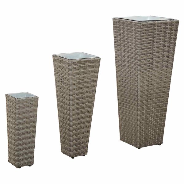 vidaXL Outdoor Set 3 pcs Metal