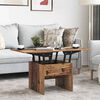 vidaXL Coffee Table Old Wood 55 x 54.5 x 45 cm Engineered wood