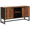 vidaXL Sideboard 105 x 30 x 55 cm Solid Mango Wood and Engineered Wood