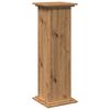 vidaXL Display Stand with Storage Artisan Oak 31x30x90 cm Engineered Wood