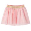 vidaXL Kids'Skirt with Tulle Light Pink 116