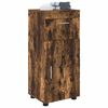 vidaXL Bathroom Cabinet Set TULUM Smoked Oak 37 x 31.5 x 82 cm