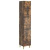vidaXL Cabinet Set 2 pcs Smoked Oak Engineered Wood
