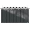 vidaXL Garden Storage Box Black 101 x 56.5 x 50 cm Steel