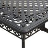 vidaXL 7 Piece Garden Dining Set Bronze Cast Aluminium
