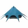 vidaXL Teepee Tent with Roof Blue and Grey 415 x 415 x 247 cm
