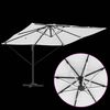 vidaXL Parasol Sand 286 x 285 x 270 cm Aluminium
