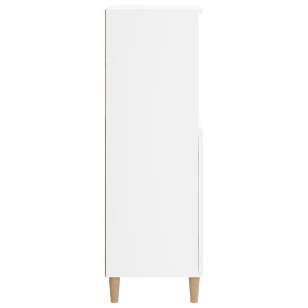 vidaXL Highboard White 60x36x110 cm Engineered Wood