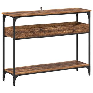 vidaXL Console Table Old wood 100 x 29 x 75 cm Engineered wood