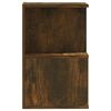 vidaXL Bedside Cabinets 2 pcs Smoked Oak 35x35x55 cm Engineered Wood